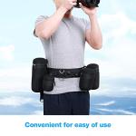 Powerextra Neoprene Lens Pouch Set for DSLR