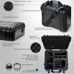 Lekufee Waterproof Hard Case for DJI Mini Drones