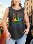 Plus Size Love Wins Pride Tank Top