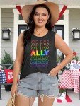 Plus Size Love Wins Pride Tank Top