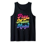 Free Mom Hugs Rainbow Pride Tank Top