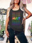 Plus Size Love Wins Pride Tank Top