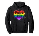 Proud Ally Hoodie for LGBTQ+ Pride Month