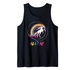 Ally AF Rainbow Pride Unicorn Tank Top