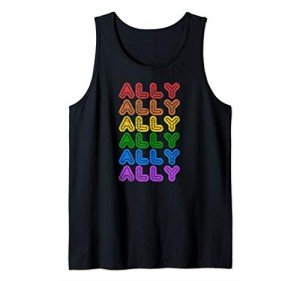 Ally Pride Vintage Tank Top for Everyone