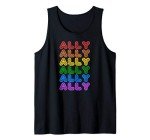 Ally Pride Vintage Tank Top for LGBTQ+