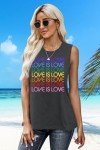 Rainbow Pride Tank Tops for Women