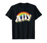 Retro 70s Gay Pride Flag LGBTQ T-Shirt