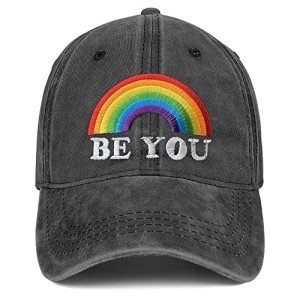 Rainbow Pride Trucker Hat - Adjustable & Washable