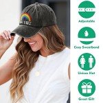 Rainbow Pride Trucker Hat - Adjustable & Washable