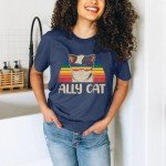 Ally Cat Pride Tee for Women