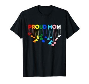 Proud Trans Mom Ally LGBTQ T-Shirt