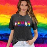 Rainbow Pride Tee for Women - LGBTQ Equality Shirt