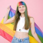 Rainbow Pride Ally Flag Button Pin Set
