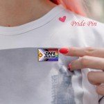 Rainbow Pride Safe With Me Pin Set
