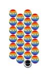 25 Rainbow Pride Ally Pinback Badges