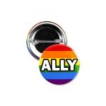 25 Rainbow Pride Ally Pinback Badges