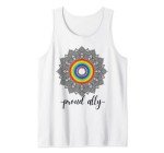 Proud Ally LGBTQIA Pride Month Tank Top