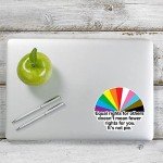 Yoonek Equality Pride Sticker - Celebrate Love!