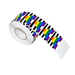 ChillOutPal LGBTQ Pride Straight Ally Stickers Roll