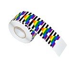 ChillOutPal LGBTQ Pride Straight Ally Stickers Roll