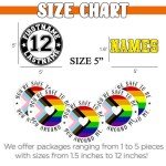 3PCS 3" You're Safe with Me Ally Stickers