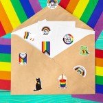 Rainbow Love Stickers - 1000pcs for Pride Events
