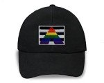 Rainbow Ally Pride Baseball Hat – Adjustable Cap
