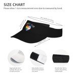 Pride Visor Cap - Adjustable Sun Protection