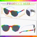Rainbow Pride Sunglasses - 3 Pcs Set