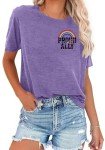 Proud Ally Rainbow Graphic Tee for Women