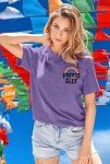 Proud Ally Rainbow Graphic Tee for Women