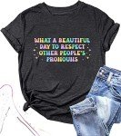Respect Pronouns Tee - Beautiful Day Pride Shirt