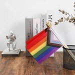 12 Pack Mini Progress Pride Rainbow Flags