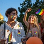 50 Mini Pride Flags & 500 LGBTQ Rainbow Stickers