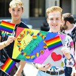 50 Mini Pride Flags & 500 LGBTQ Rainbow Stickers