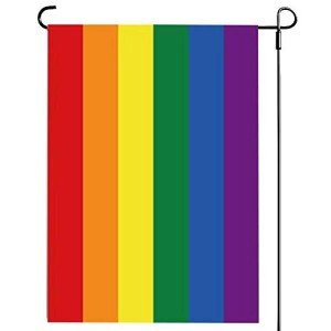 Rainbow Pride Garden Flags - Small Double-Sided Flag