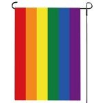 Rainbow Pride Garden Flags - Small Double-Sided Flag