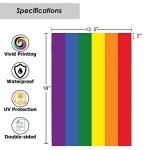 Rainbow Pride Garden Flags - Small Double-Sided Flag