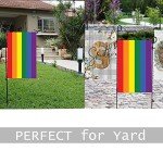 Rainbow Pride Garden Flags - Small Double-Sided Flag