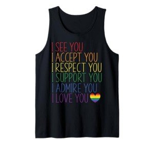 Love You LGBTQ Pride Tank Top