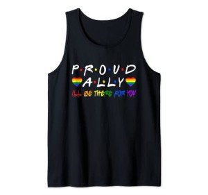 Proud Ally Rainbow Pride Tank Top