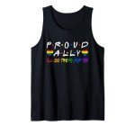 Pride Ally Black LGBTQ Tank Top