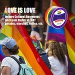 Rainbow LGBTQ+ Duct Pride Tape - Perfect for DIY Projects
