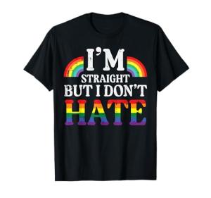 Straight Ally LGBTQ Pride T-Shirt for Everyone