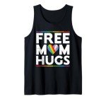 Free Mom Hugs Rainbow Pride Tank Top