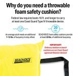 Seachoice Square Marine Foam Flotation Cushion - Blue