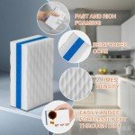 Boat Scuff Erasers - RAINFLOW 10 PCS Boat Wipes Boat Accessories for Women and Men Magic Cleaning Sponge for Cleaning Pads Supplies Boat Interior Cleaner Thicken Premium Magic Sponge Gifts