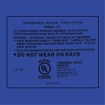 Seachoice Square Marine Foam Flotation Cushion - Blue