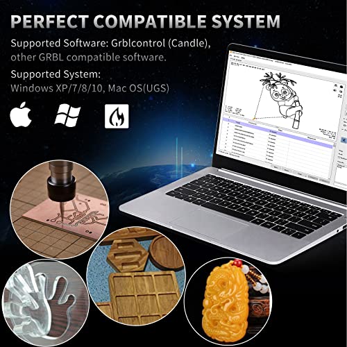 500W CNC Router Machine for Wood and Metal